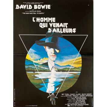 THE MAN WHO FELL TO EARTHMovie Poster- 15x21 in. - 1976 - David Bowie, Nicholas Roeg