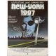 NEW YORK 1997 Affiche de film- 40x54 cm. - 1981 - Kurt Russel, John Carpenter