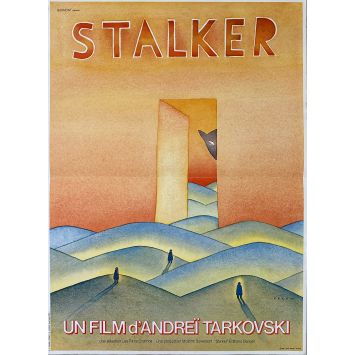 STALKER Affiche de film 1ère Sortie - 40x54 cm. - 1979 - Alexandre Kaïdanovski, Andreï Tarkovski