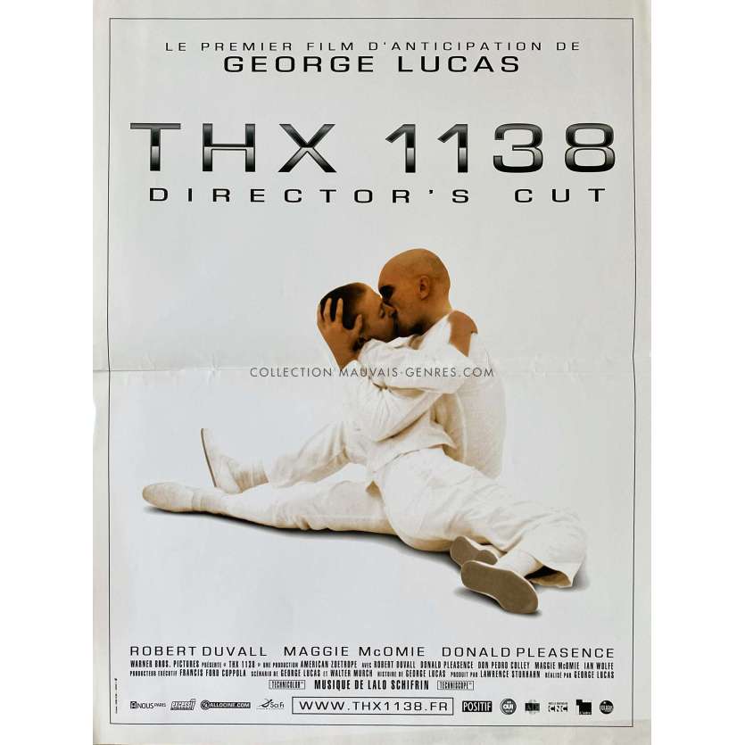 THX 1138Movie Poster- 15x21 in. - 1971/R2007 - Robert Duvall, George Lucas