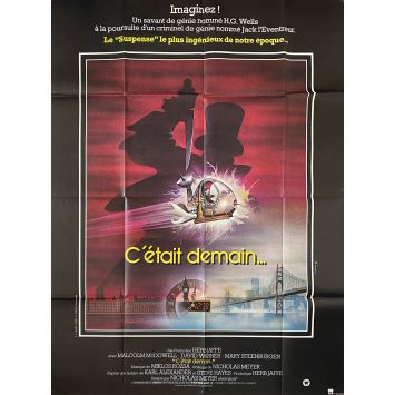 TIME AFTER TIMEMovie Poster- 47x63 in. - 1979 - Malcolm McDowell, Nicholas Meyer