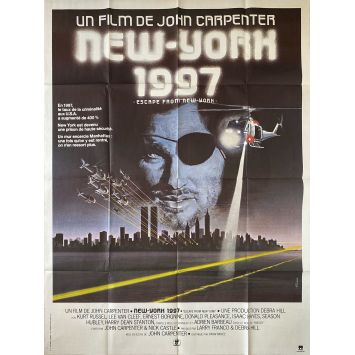 ESCAPE FROM NEW YORKMovie Poster- 47x63 in. - 1981 - Kurt Russel, John Carpenter