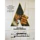 ORANGE MECANIQUE Affiche de film- 120x160 cm. - 1971/R1990 - Malcom McDowell, Stanley Kubrick