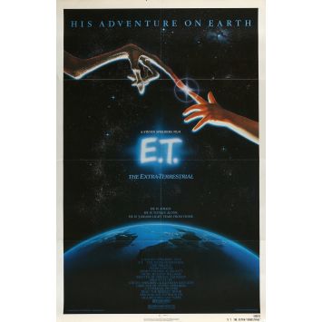 E.T. THE EXTRA-TERRESTRIALMovie Poster- 27x41 in. - 1982 - Dee Wallace, Steven Spielberg