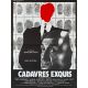 CADAVRES EXQUIS Affiche de film- 40x54 cm. - 1976 - Lino Ventura, Francesco Rosi