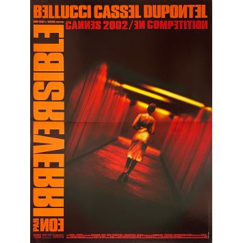 IRREVERSIBLE Affiche de film- 40x54 cm. - 2002 - Monica Bellucci, Gaspard Noe
