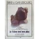 JE T'AIME MOI NON PLUS Affiche de film- 40x54 cm. - 1976 - Jane Birkin, Serge Gainsbourg