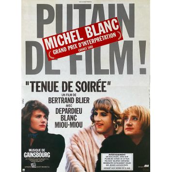 MENAGE Original Movie Poster Cannes - 15x21 in. - 1986 - Gérard Depardieu, Bertrand Blier