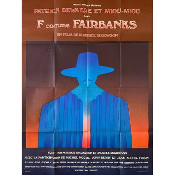 F COMME FAIRBANKS Affiche de film- 120x160 cm. - 1976 - Patrick Dewaere, Maurice Dugowson