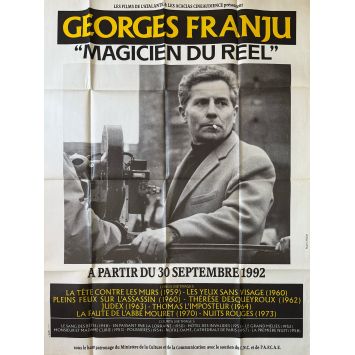 GEORGES FRANJU FESTIVAL Original Movie Poster- 47x63 in. - 1992 - 0, Georges Franju