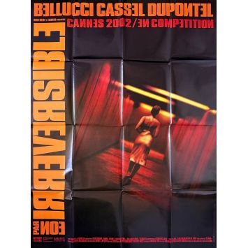IRREVERSIBLE Affiche de film- 120x160 cm. - 2002 - Monica Bellucci, Gaspard Noe