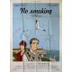 NO SMOKING Original Movie Poster- 47x63 in. - 1993 - Pierre Arditti, Alain Resnais