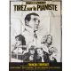 TIREZ SUR LE PIANISTE Affiche de film- 120x160 cm. - 1960/R1970 - Charles Aznavour, François Truffaut