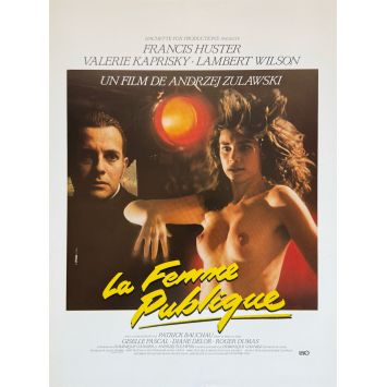 LA FEMME PUBLIQUE Synopsis- 21x30 cm. - 1984 - Valérie Kaprisky, Andrzej Zulawski