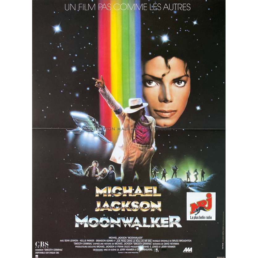 MOONWALKER Affiche de film- 40x54 cm. - 1988 - Michael Jackson, Jerry Kramer