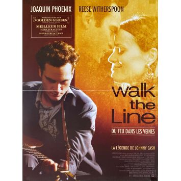WALK THE LINE Affiche de film- 40x54 cm. - 2005 - Joaquim Phoenix, James mangold