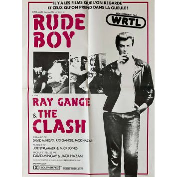RUDE BOY Affiche de film- 60x80 cm. - 1980 - The Clash, Ray Gange