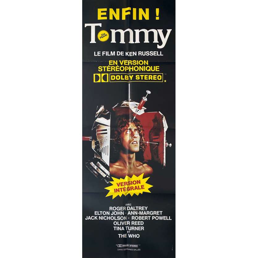 TOMMY Affiche de film- 60x160 cm. - 1975 - The Who, Ken Russel