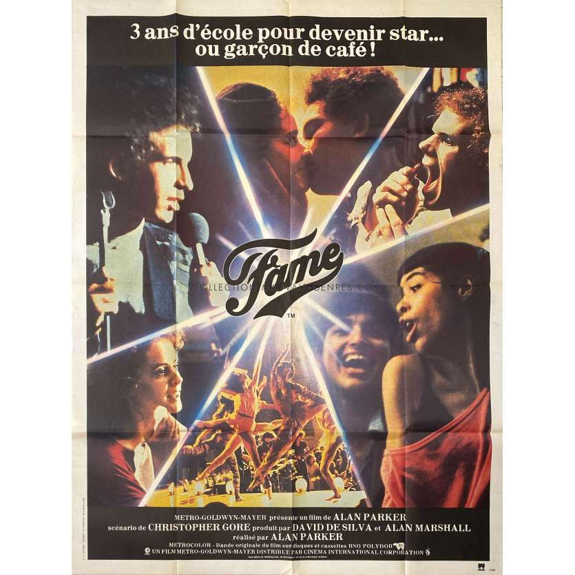 FAME Affiche de film- 120x160 cm. - 1982 - Irene Cara, Alan Parker