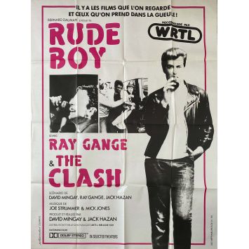 RUDE BOY Affiche de film- 120x160 cm. - 1980 - The Clash, Ray Gange