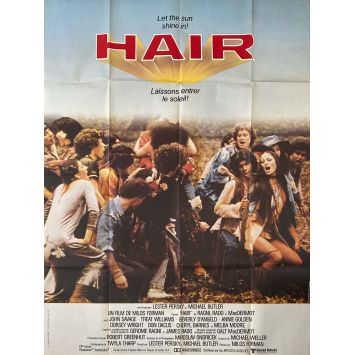 HAIR Affiche de film- 120x160 cm. - 1979 - John Savage, Milos Forman
