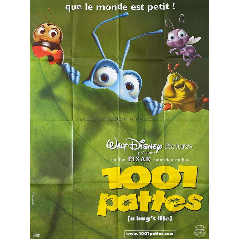 1001 PATTES Affiche de film Def. - 120x160 cm. - 1998 - Pixar, John Lasseter