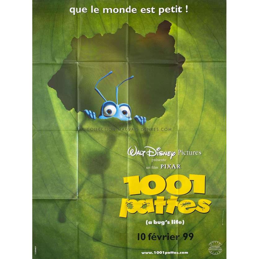 1001 PATTES Affiche de film Prev. - 120x160 cm. - 1998 - Pixar, John Lasseter