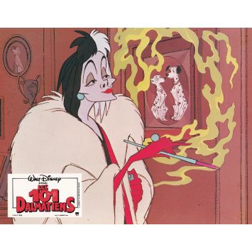 101 DALMATIANS Original Lobby Card N04 - 9x12 in. - 1961/R1980 - Rod Taylor, Walt Disney