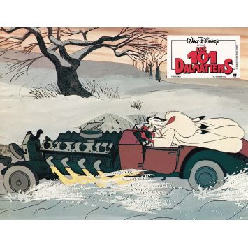 101 DALMATIANS Original Lobby Card N07 - 9x12 in. - 1961/R1980 - Rod Taylor, Walt Disney