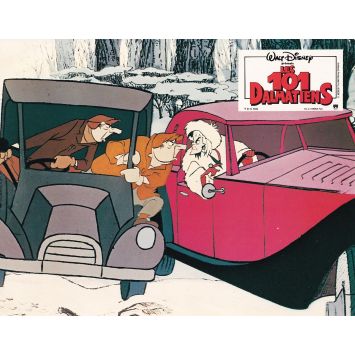 101 DALMATIANS Original Lobby Card N10 - 9x12 in. - 1961/R1980 - Rod Taylor, Walt Disney
