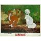 THE ARISTOCATS Original Lobby Card N02 - 9x12 in. - 1970/R1990 - Phil Harris, Walt Disney