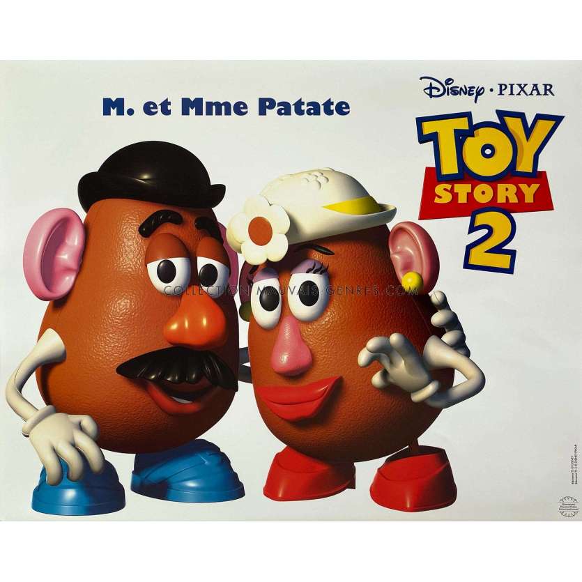 TOY STORY 2 Original Lobby Card N03 - 12x15 in. - 1999 - Tom Hanks, John Lasseter