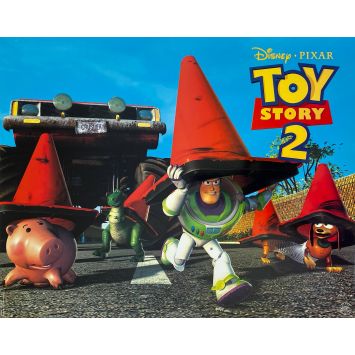 TOY STORY 2 Original Lobby Card N04 - 12x15 in. - 1999 - Tom Hanks, John Lasseter