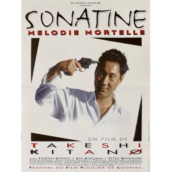 SONATINE Original Movie Poster- 15x21 in. - 1993 - Aya Kokumai, Takeshi Kitano