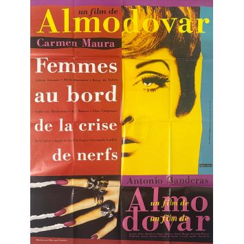 FEMMES AU BORD DE LA CRISE DE NERFS Affiche de film Style B - 120x160 cm. - 1988 - Carmen Maura, Pedro Almodóvar