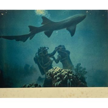 20,000 LEAGUES UNDER THE SEA Original Lobby Card N04 - 10x12 in. - 1954 - Kirk Douglas, Richard Fleisher