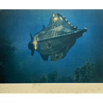 20,000 LEAGUES UNDER THE SEA Original Lobby Card N08 - 10x12 in. - 1954 - Kirk Douglas, Richard Fleisher