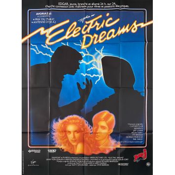 ELECTRIC DREAMS Original Movie Poster- 47x63 in. - 1984 - Virginia Madsen, Steve Barron