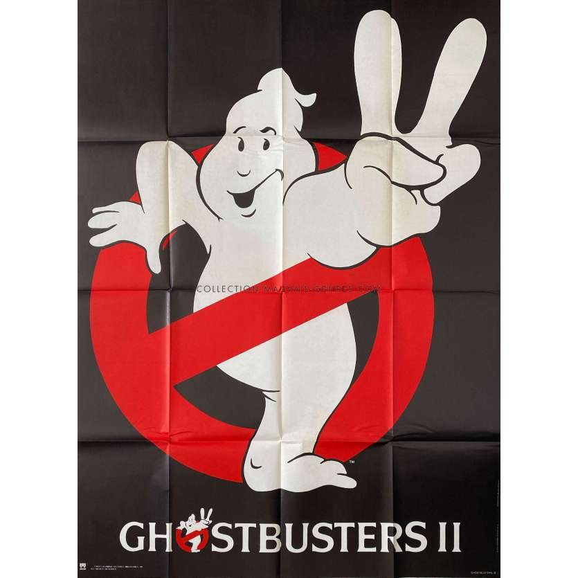 GHOSTBUSTERS / SOS FANTOMES II Affiche de film- 120x160 cm. - 1989 - Bill Murray, Ivan Reitman