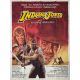 INDIANA JONES AND THE TEMPLE OF DOOM Original Movie Poster- 47x63 in. - 1984 - Harrison Ford, Steven Spielberg