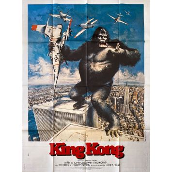 KING KONG Original Movie Poster- 47x63 in. - 1976 - Jessica Lange, John Guillermin
