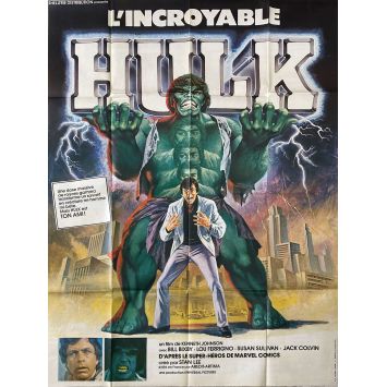 L'INCROYABLE HULK (1978) Affiche de film- 120x160 cm. - 1978 - Lou Ferrigno, Kenneth Johnson