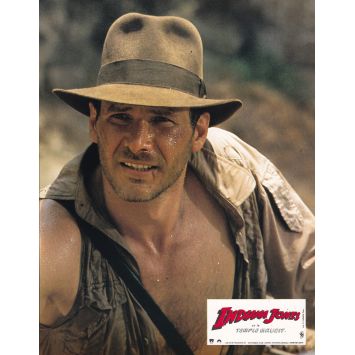 INDIANA JONES ET LE TEMPLE MAUDIT Photo de film N08 - 22x28 cm. - 1984 - Harrison Ford, Steven Spielberg