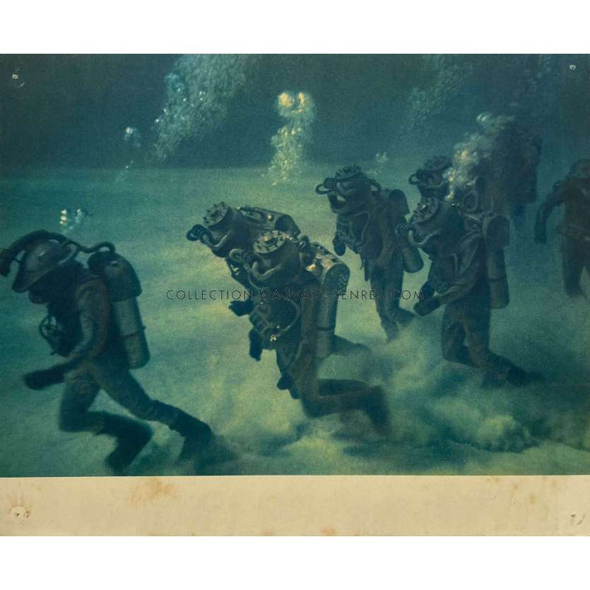 20,000 LEAGUES UNDER THE SEA Original Lobby Card N09 - 10x12 in. - 1954 - Kirk Douglas, Richard Fleisher