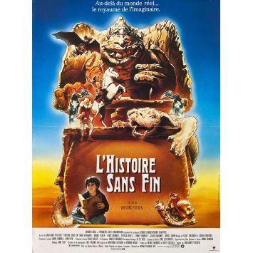 THE NEVERENDING STORY Original Movie Poster 1st release. - 15x21 in. - 1984 - Barret Oliver, Wolfgang Petersen