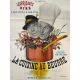 LA CUISINE AU BEURRE Affiche de film- 120x160 cm. - 1963 - Bourvil, Gilles Grangier