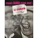 LE CORNIAUD Affiche de film- 120x160 cm. - 1965 - Bourvil, Gérard Oury