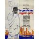 LE GENDARME A NEW YORK Affiche de film- 120x160 cm. - 1965/R1974 - Louis de Funès, Jean Girault