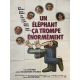 PARDON MON AFFAIRE Original Movie Poster- 47x63 in. - 1976 - Jean Rochefort, Yves Robert
