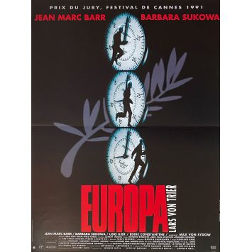 EUROPA Affiche de film- 40x54 cm. - 1991 - Barbara Sukova, Lars Von Trier